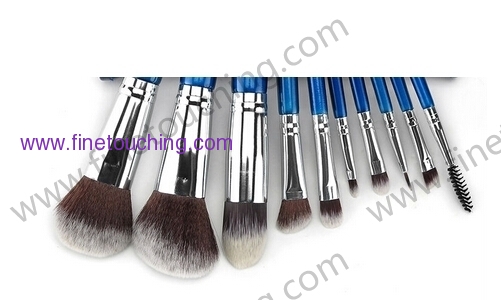10pcs short handle professional brush set